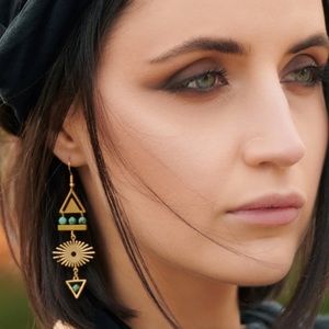 Original handmade bohemian earrings